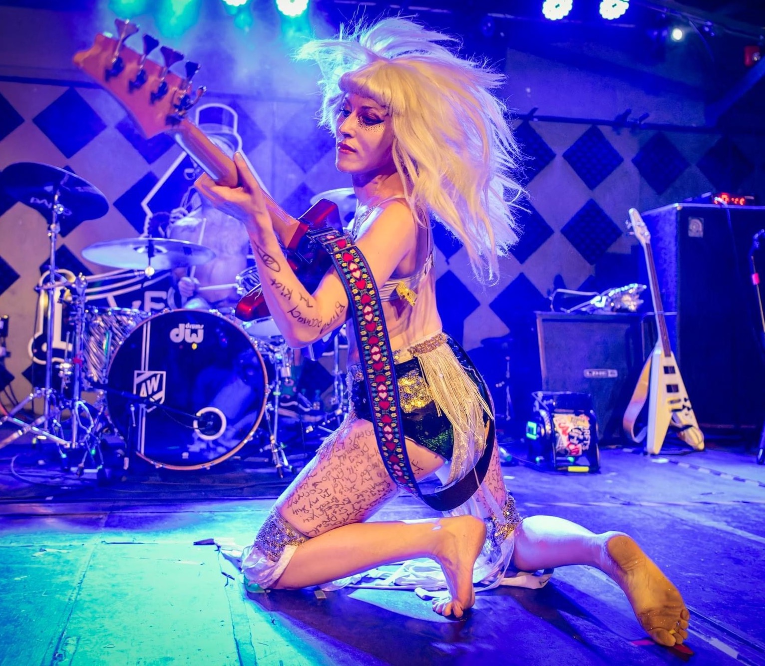 Camille Debray Lather, Rinse, Rock & Repeat Bass Magazine